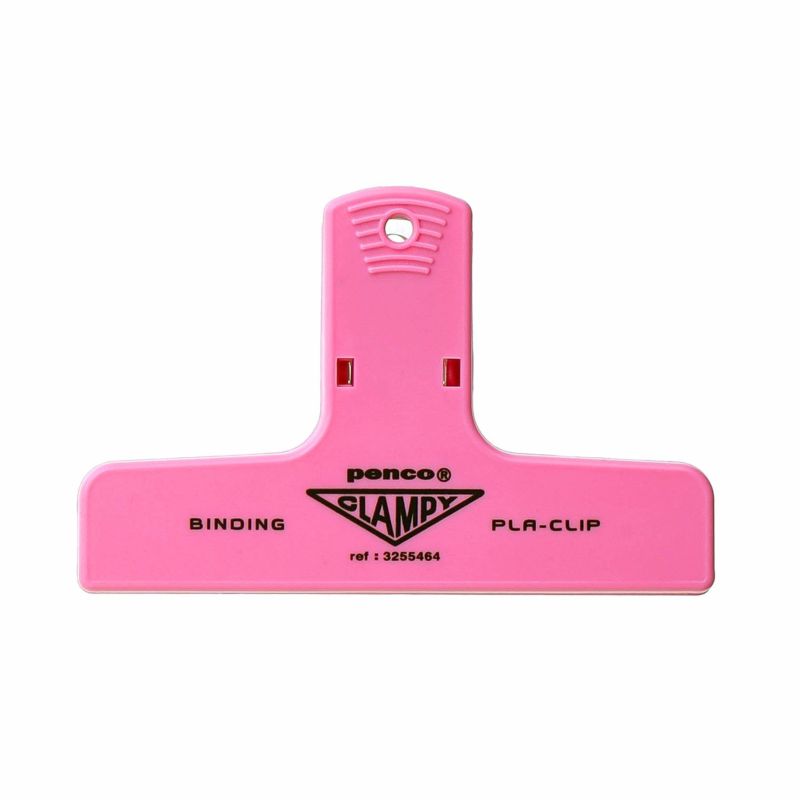 Penco | Pince Clip Acrylique CLAMPY | Rose - Penco - millenotes