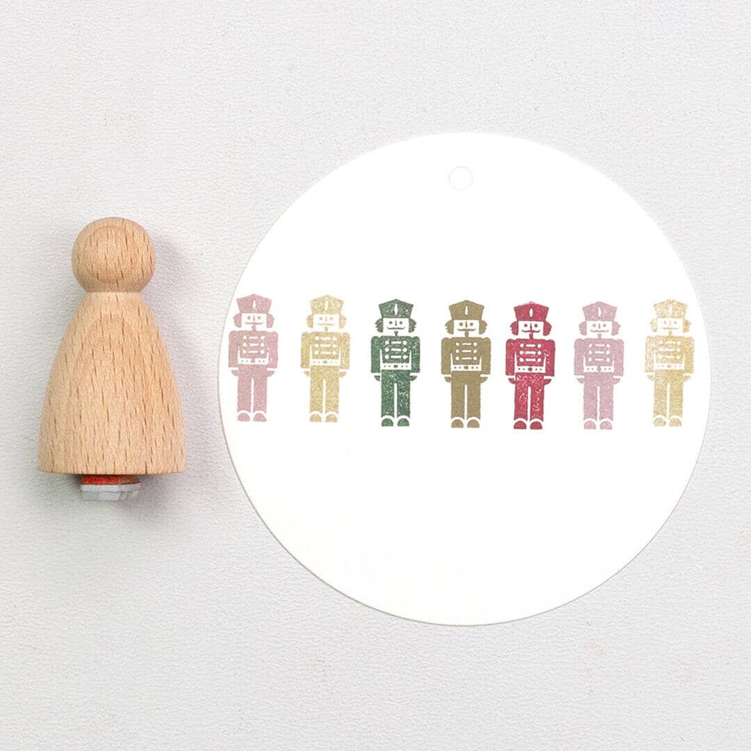 Perlenfischer | Tampon en bois | Petit casse-noisette - Perlenfischer - millenotes