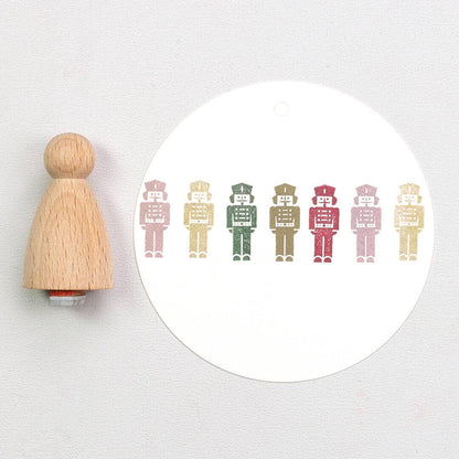 Perlenfischer | Tampon en bois | Petit casse-noisette - Perlenfischer - millenotes