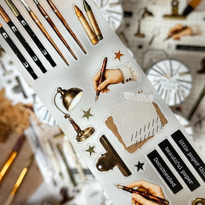 PET Kiss-cut masking tape | Bujojej | Journaling Moments - Bujojej - 5 m - rouleau complet - millenotes