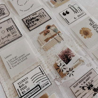 PET Kiss - cut masking tape | Collage 02 - AlbumHandMadeLove - 5 m - rouleau complet - millenotes