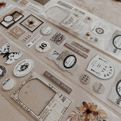 PET Kiss - cut masking tape | Junk Journal - AlbumHandMadeLove - 5 m - rouleau complet - millenotes