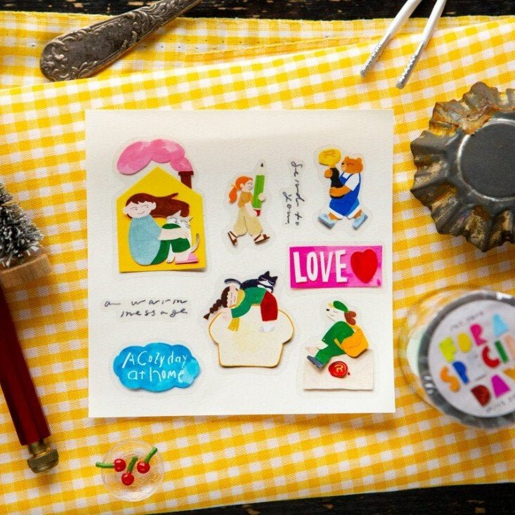 PET Kiss-cut masking tape | OURS Studio | Special day - OURS Studio - 5 m - millenotes