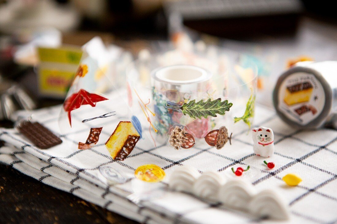 PET Kiss-cut masking tape | OURS Studio | The Fortune - OURS Studio - 5 m - millenotes
