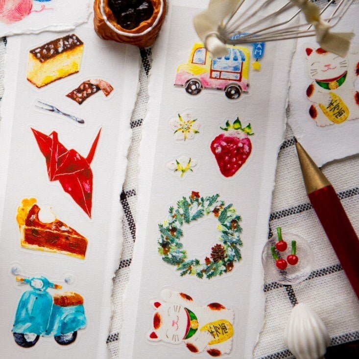 PET Kiss-cut masking tape | OURS Studio | The Fortune - OURS Studio - 5 m - millenotes