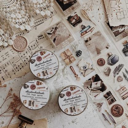 PET Kiss - cut masking tape | Stationery - AlbumHandMadeLove - 5 m - rouleau complet - millenotes