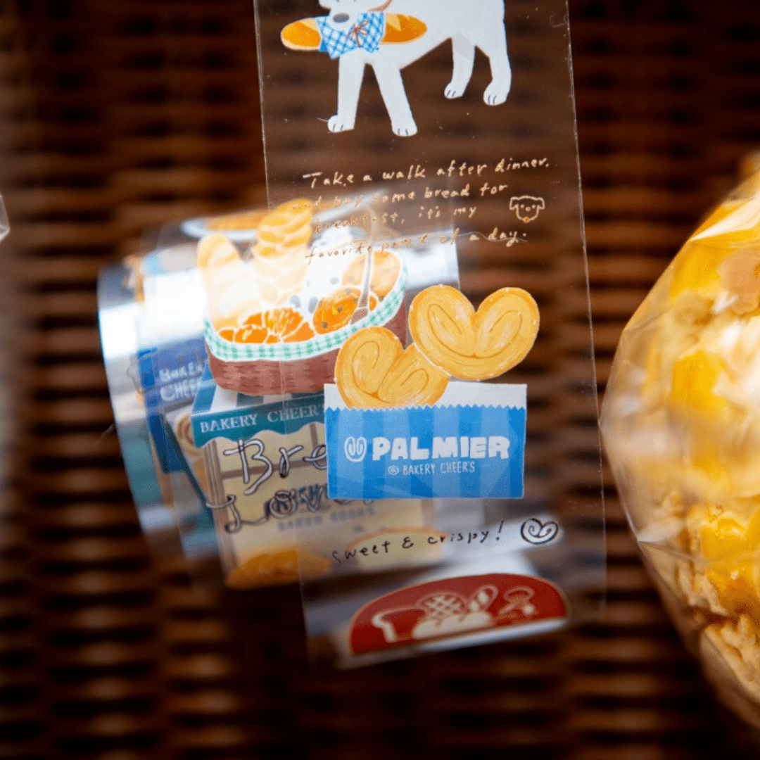 PET Masking Tape | OURS Studio | Bakery Cheer’s - OURS Studio - 10 m - millenotes