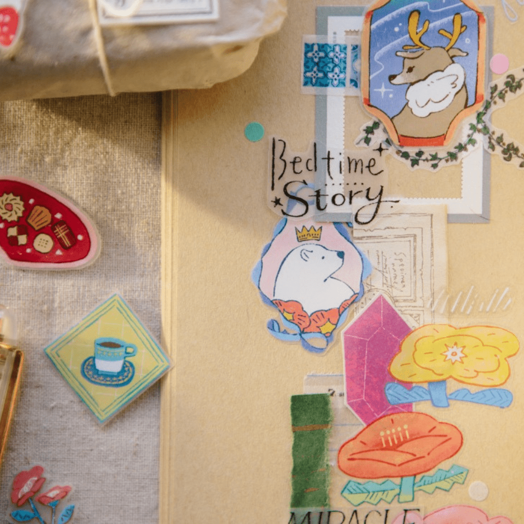 PET Masking Tape | OURS Studio | Bedtime story - OURS Studio - 10 m - millenotes