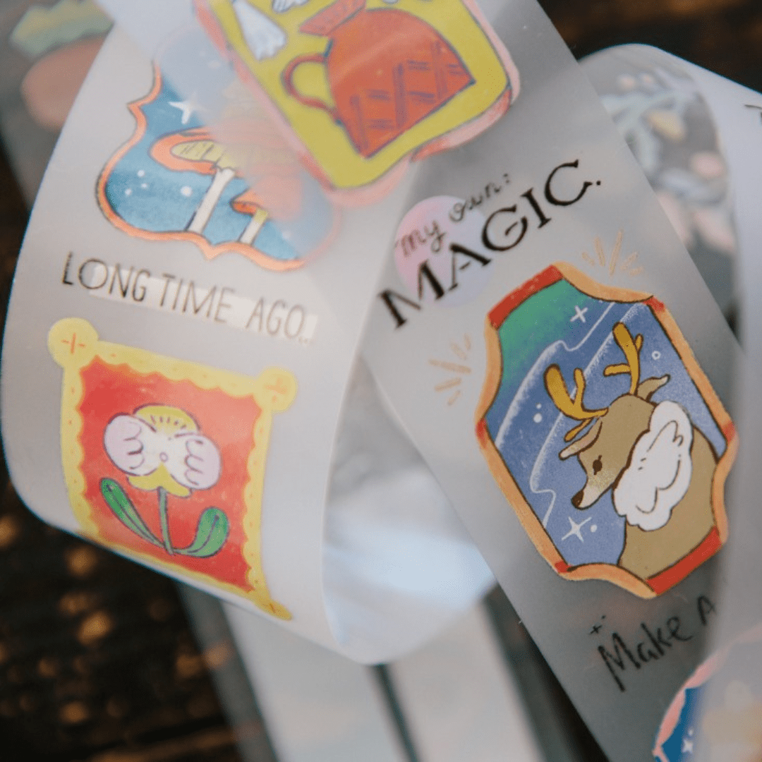 PET Masking Tape | OURS Studio | Bedtime story - OURS Studio - 10 m - millenotes