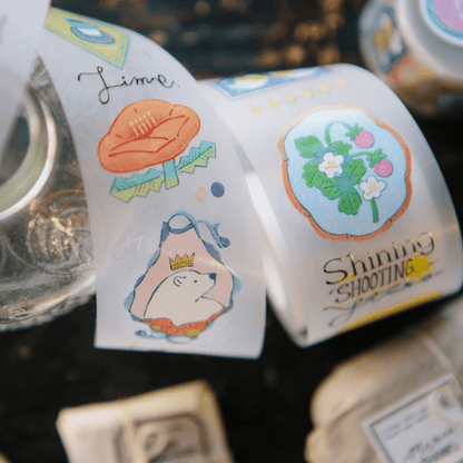 PET Masking Tape | OURS Studio | Bedtime story - OURS Studio - 10 m - millenotes