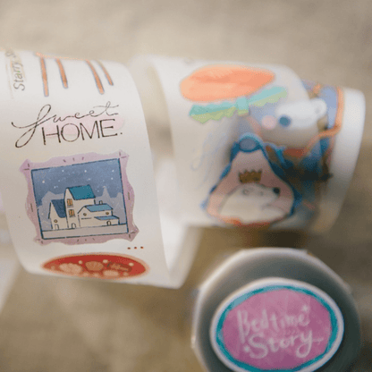 PET Masking Tape | OURS Studio | Bedtime story - OURS Studio - 10 m - millenotes