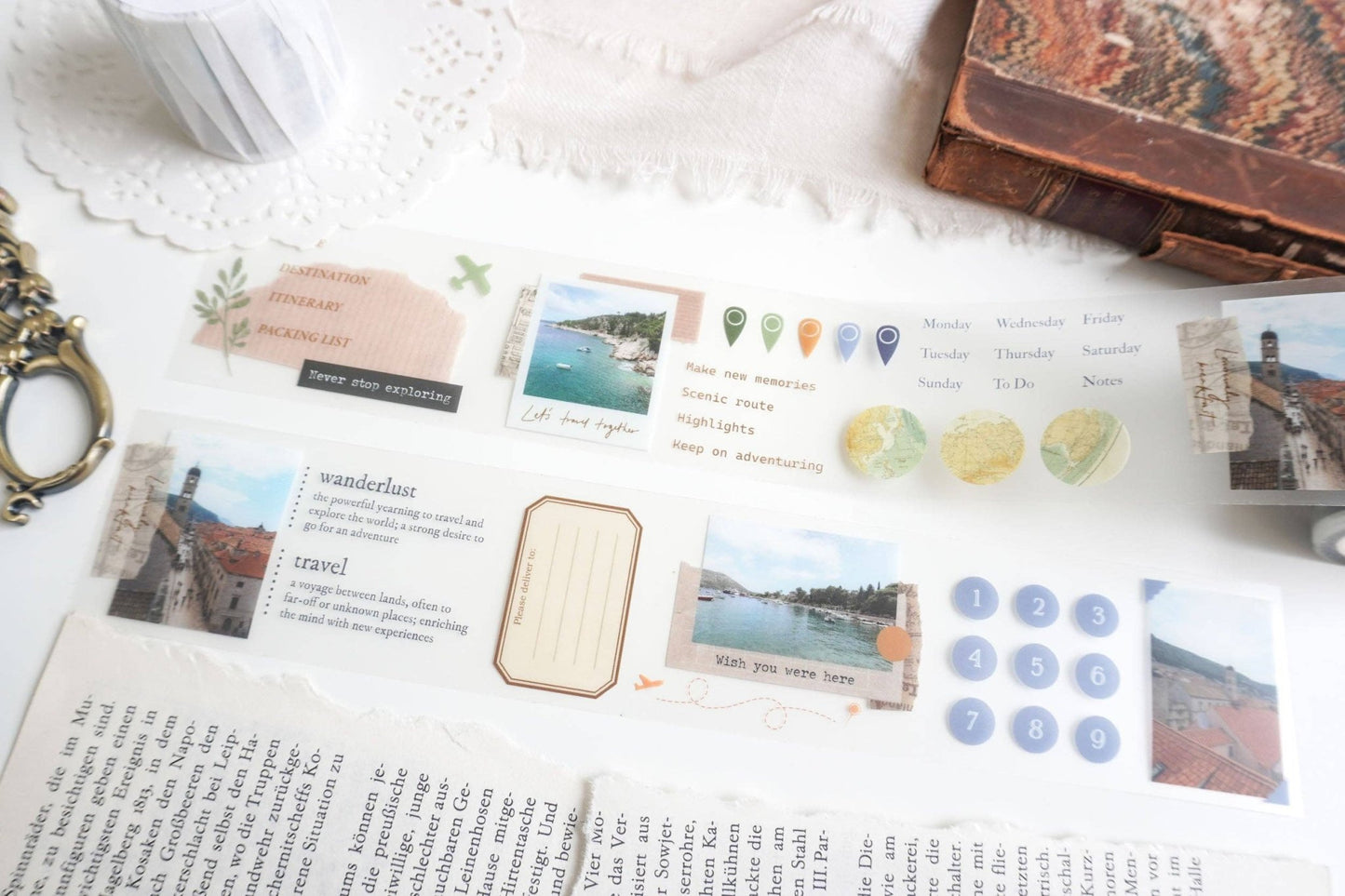PET tape | Note & Wish | Wanderlust - Note & Wish - millenotes