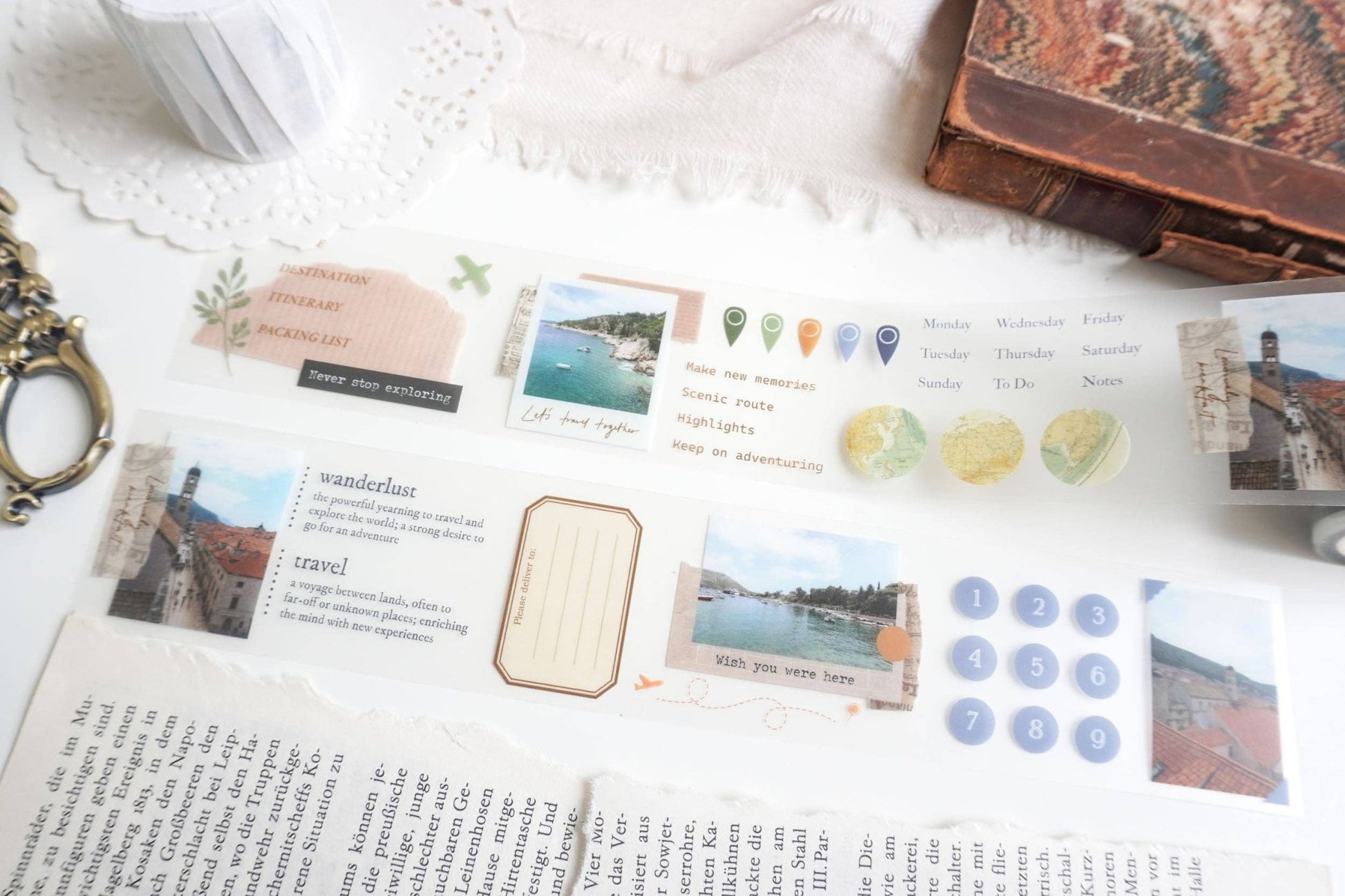 PET tape | Note & Wish | Wanderlust - Note & Wish - millenotes