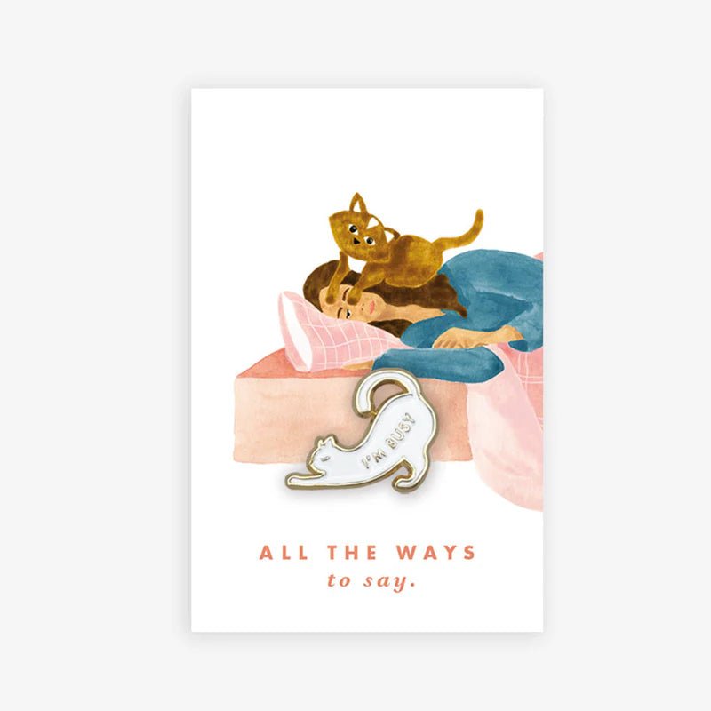 Pins ATWTS | Busy Cat - All The Ways To Say - millenotes