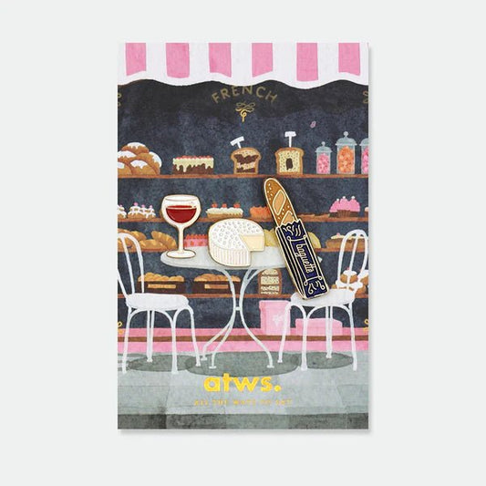 Pins ATWTS | French Kit : set de 3 pins - All The Ways To Say - millenotes