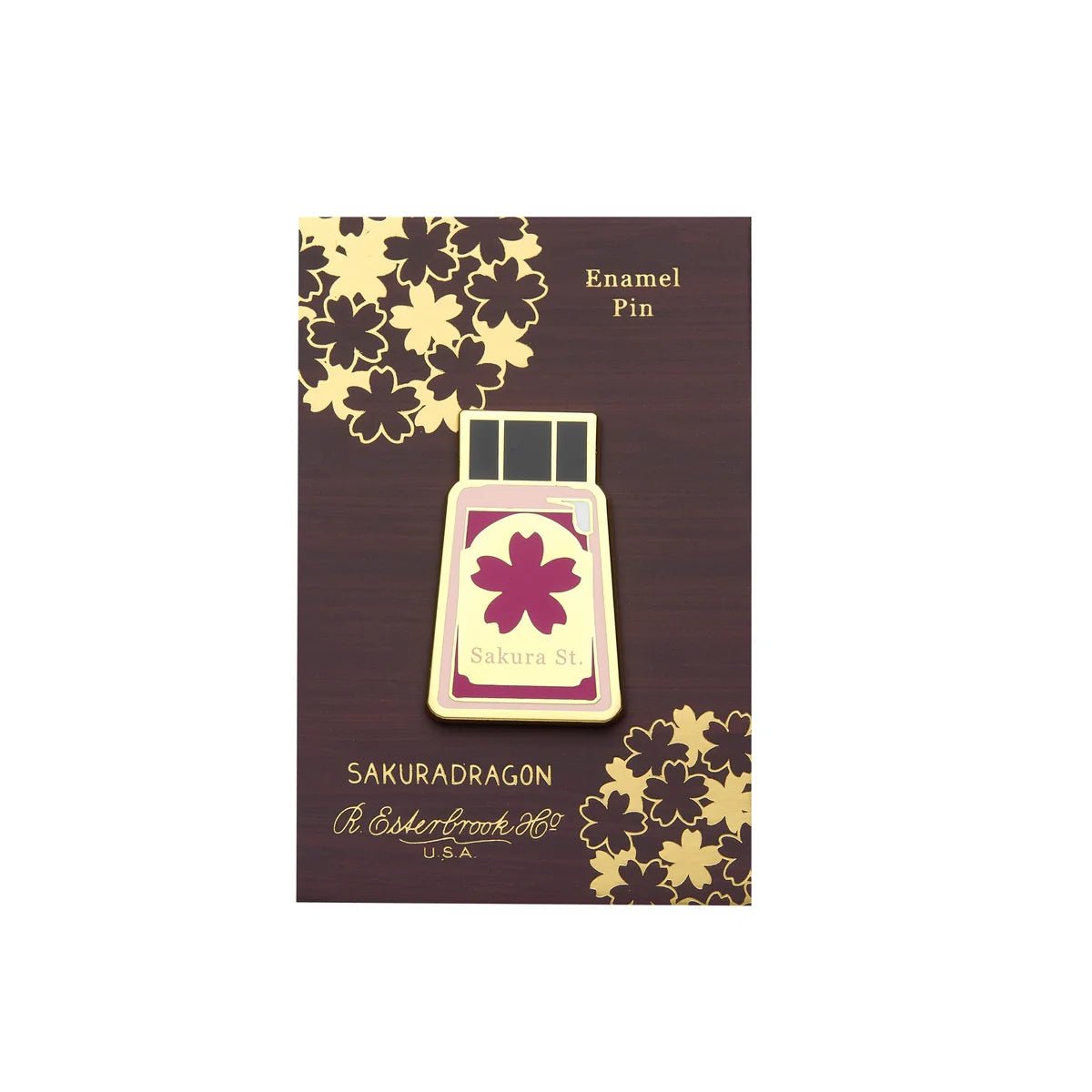 Pins Esterbrook x SAKURADRAGON | Flacon d'Encre - Esterbrook - millenotes