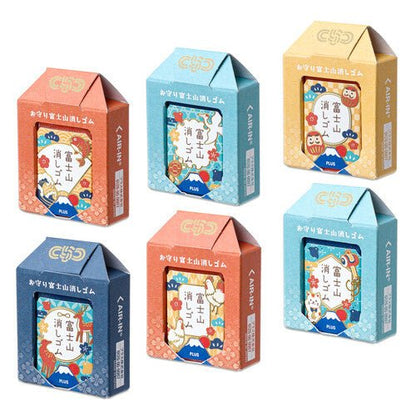 PLUS | Gomme Mont Fuji | Édition Limitée Exam Support Series - PLUS - Jaune - millenotes