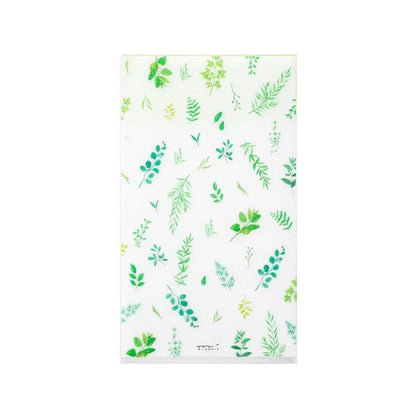 Pochette à 3 compartiments A5 Slim | MIDORI | Feuilles - Midori - millenotes