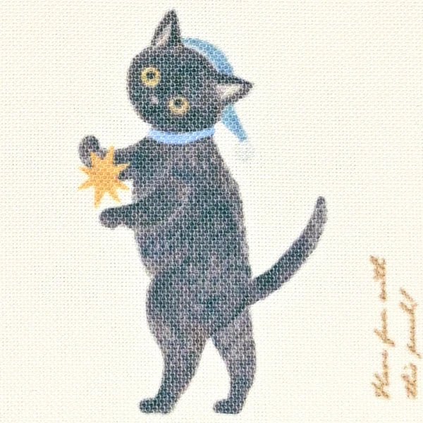 Pochette à cordon japonaise | Contes | Chat - NB Co Ltd - millenotes