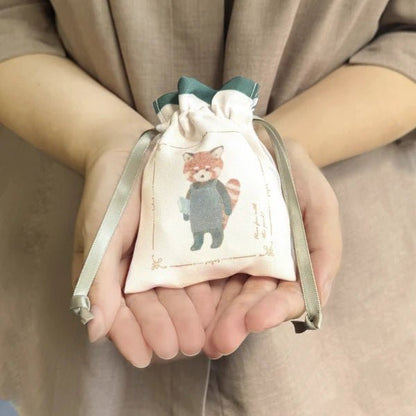 Pochette à cordon japonaise | Contes | Panda - NB Co Ltd - millenotes