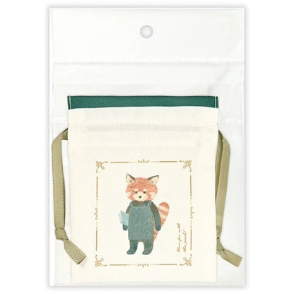 Pochette à cordon japonaise | Contes | Panda - NB Co Ltd - millenotes