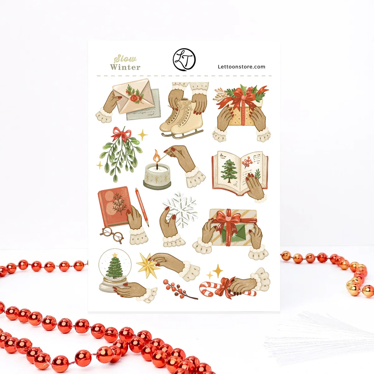 Stickers décoratifs | LETTOON | Slow winter