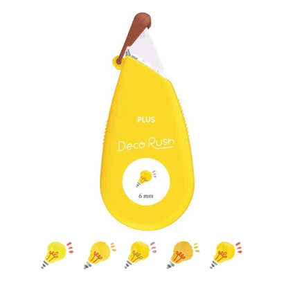 Ruban décoratif Deco Rush | Motif Idée - PLUS - millenotes