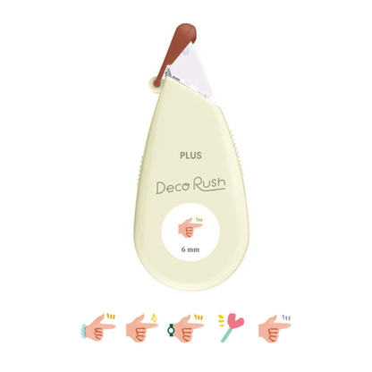 Ruban décoratif Deco Rush | Motif Important - PLUS - millenotes