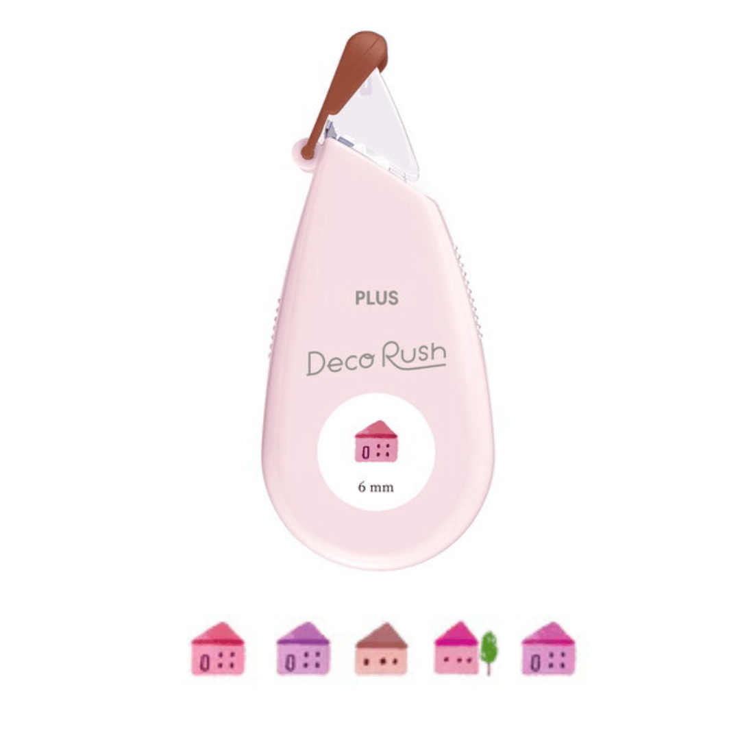 Ruban décoratif Deco Rush | Motif Maison - PLUS - millenotes