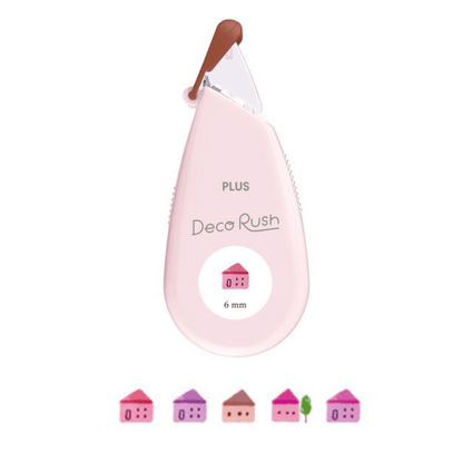 Ruban décoratif Deco Rush | Motif Maison - PLUS - millenotes