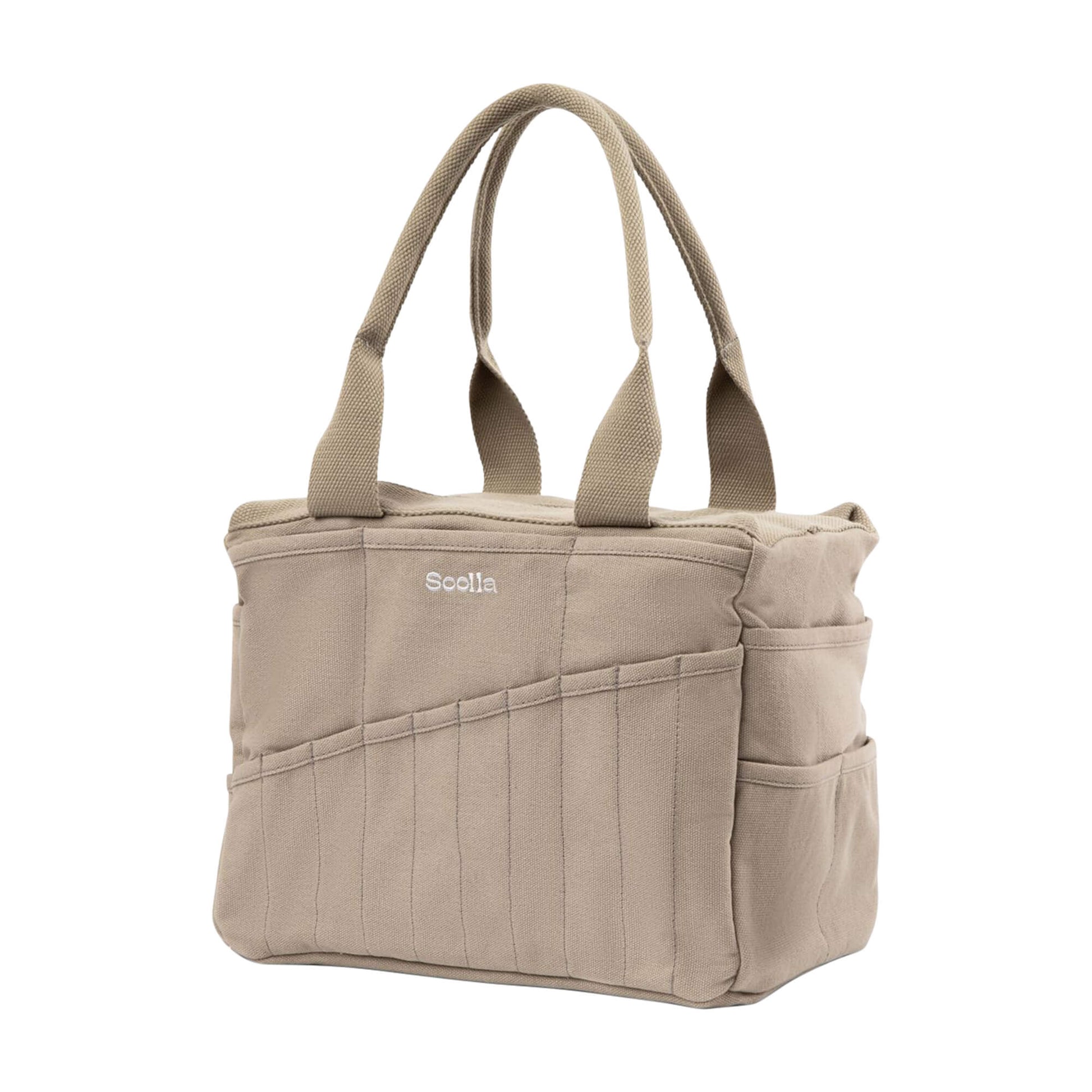 Sac d'artiste | Soolla Studio Bag | Graphite Beige - Soolla - millenotes