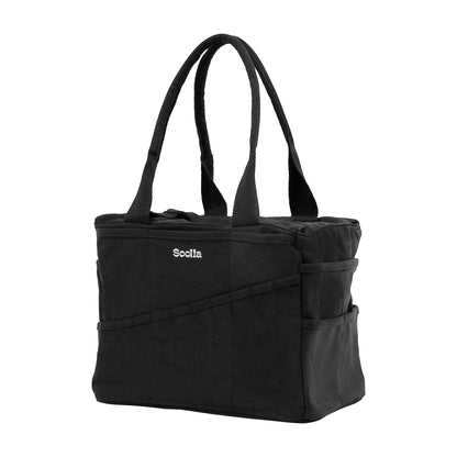 Sac d'artiste | Soolla Studio Bag | Noir Absolu - Soolla - millenotes