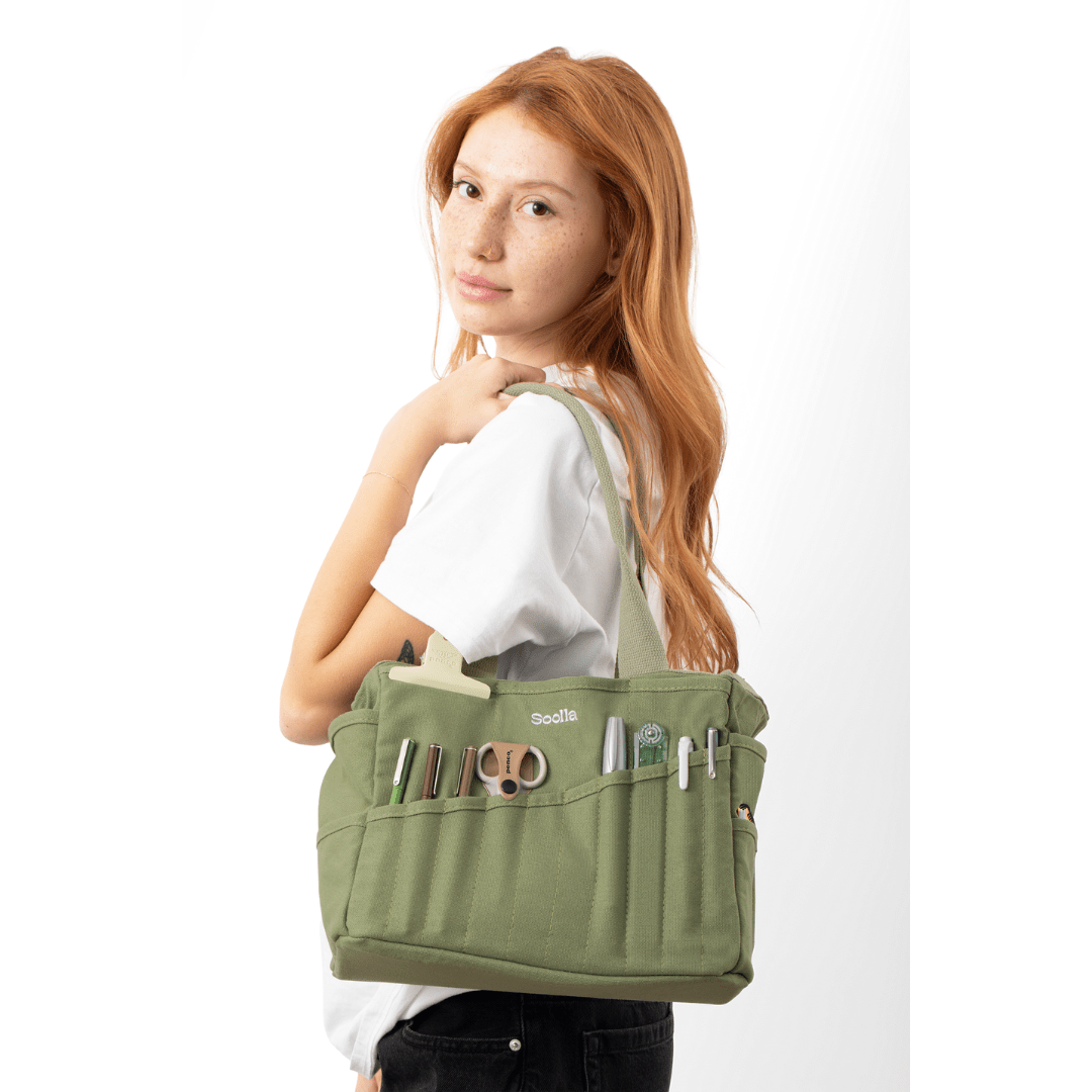 Sac d'artiste | Soolla Studio Bag | Rose du Désert - Soolla - millenotes