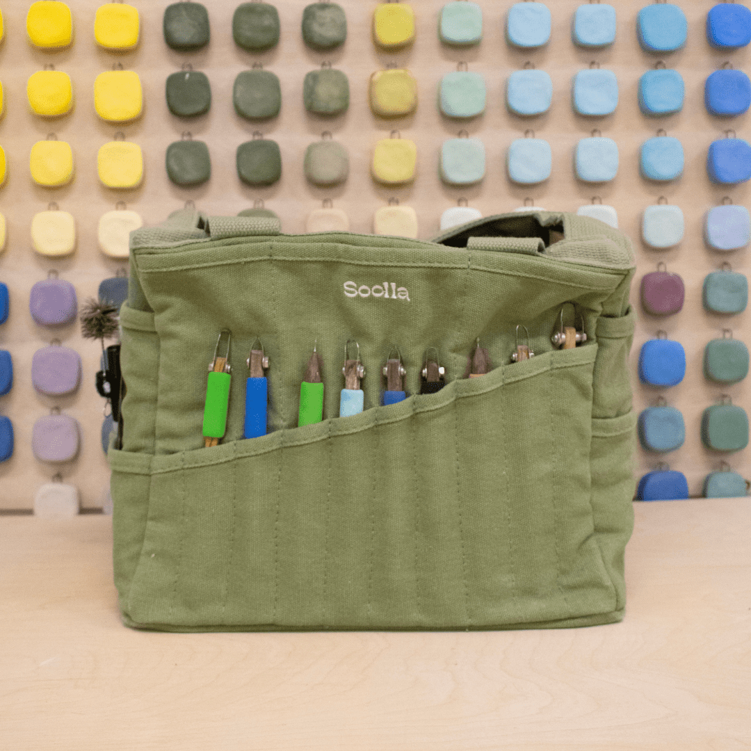 Sac d'artiste | Soolla Studio Bag | Rose du Désert - Soolla - millenotes