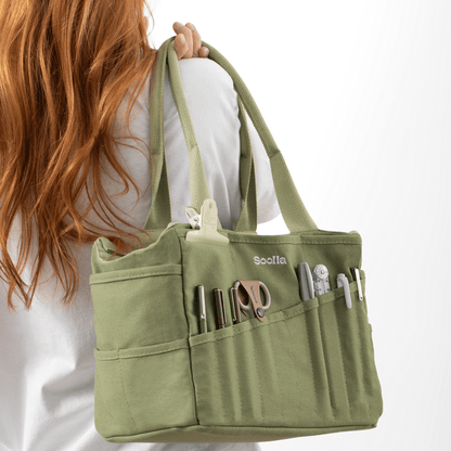 Sac d'artiste | Soolla Studio Bag | Rose du Désert - Soolla - millenotes