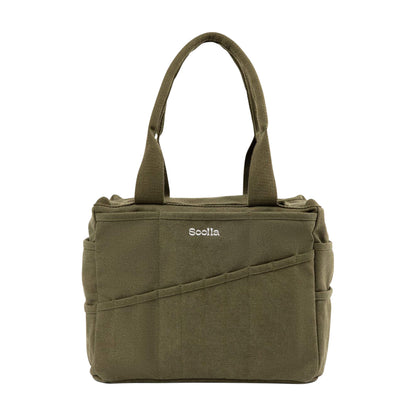 Sac d'artiste | Soolla Studio Bag | Vert Forêt - Soolla - millenotes