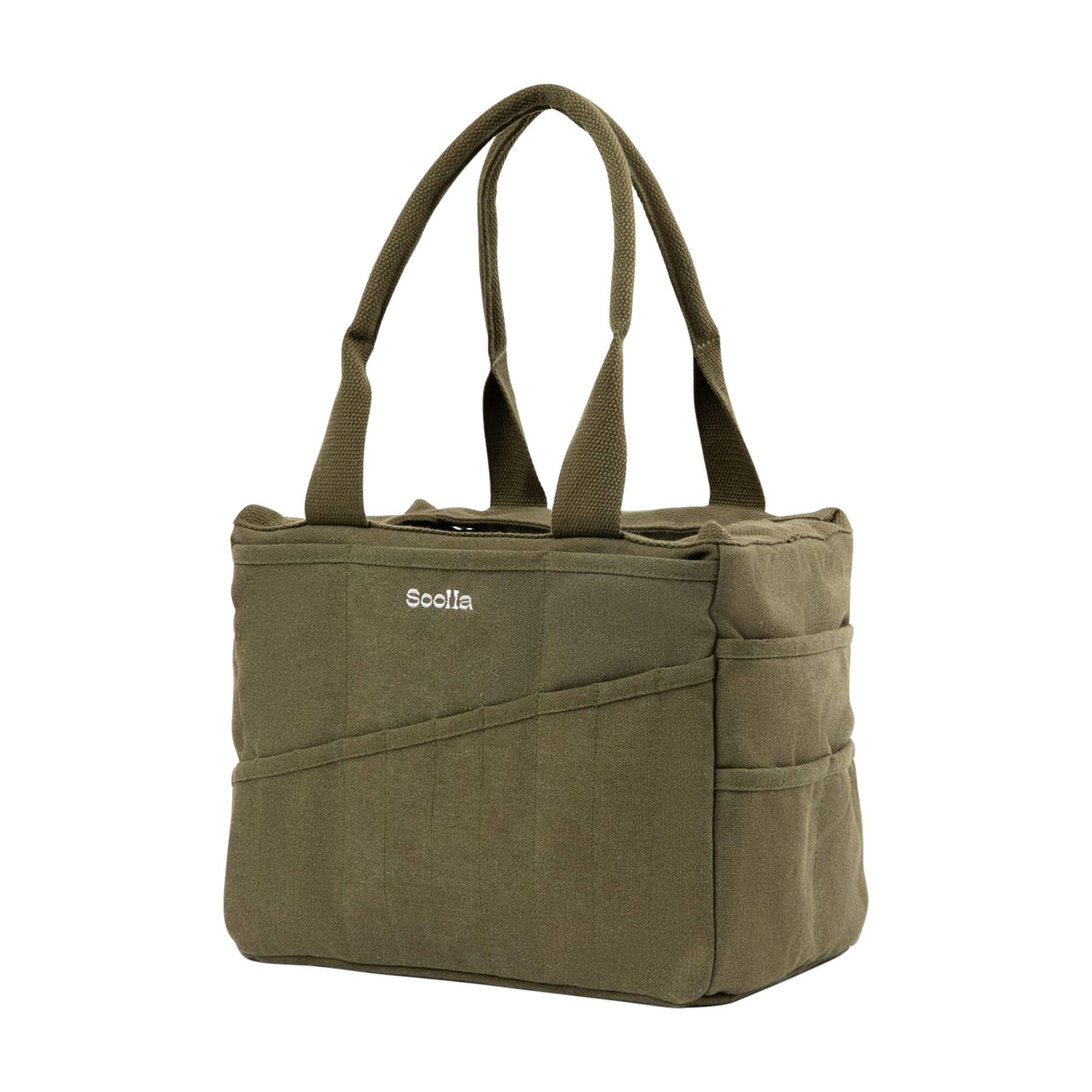Sac d'artiste | Soolla Studio Bag | Vert Forêt - Soolla - millenotes
