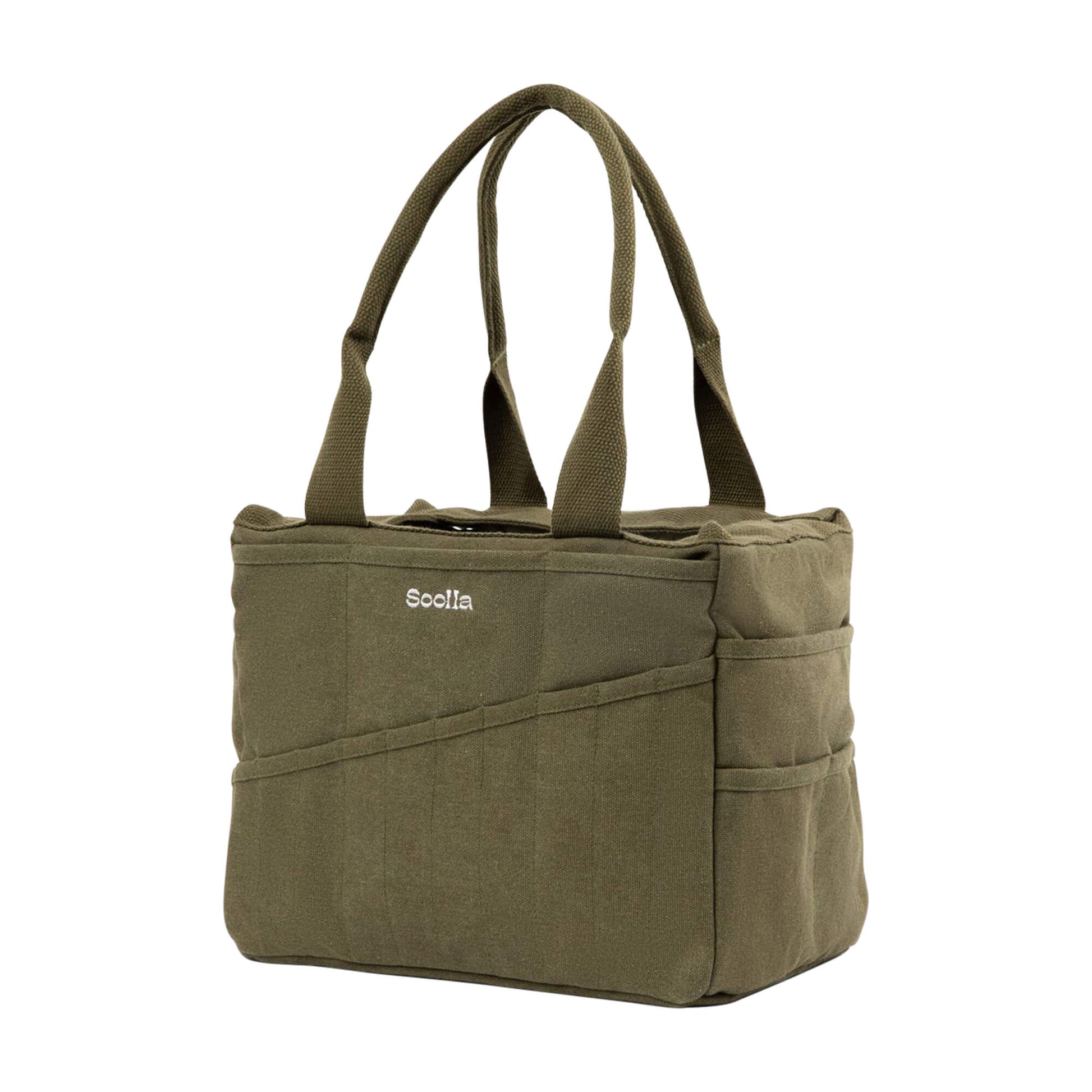 Sac d'artiste | Soolla Studio Bag | Vert Forêt - Soolla - millenotes