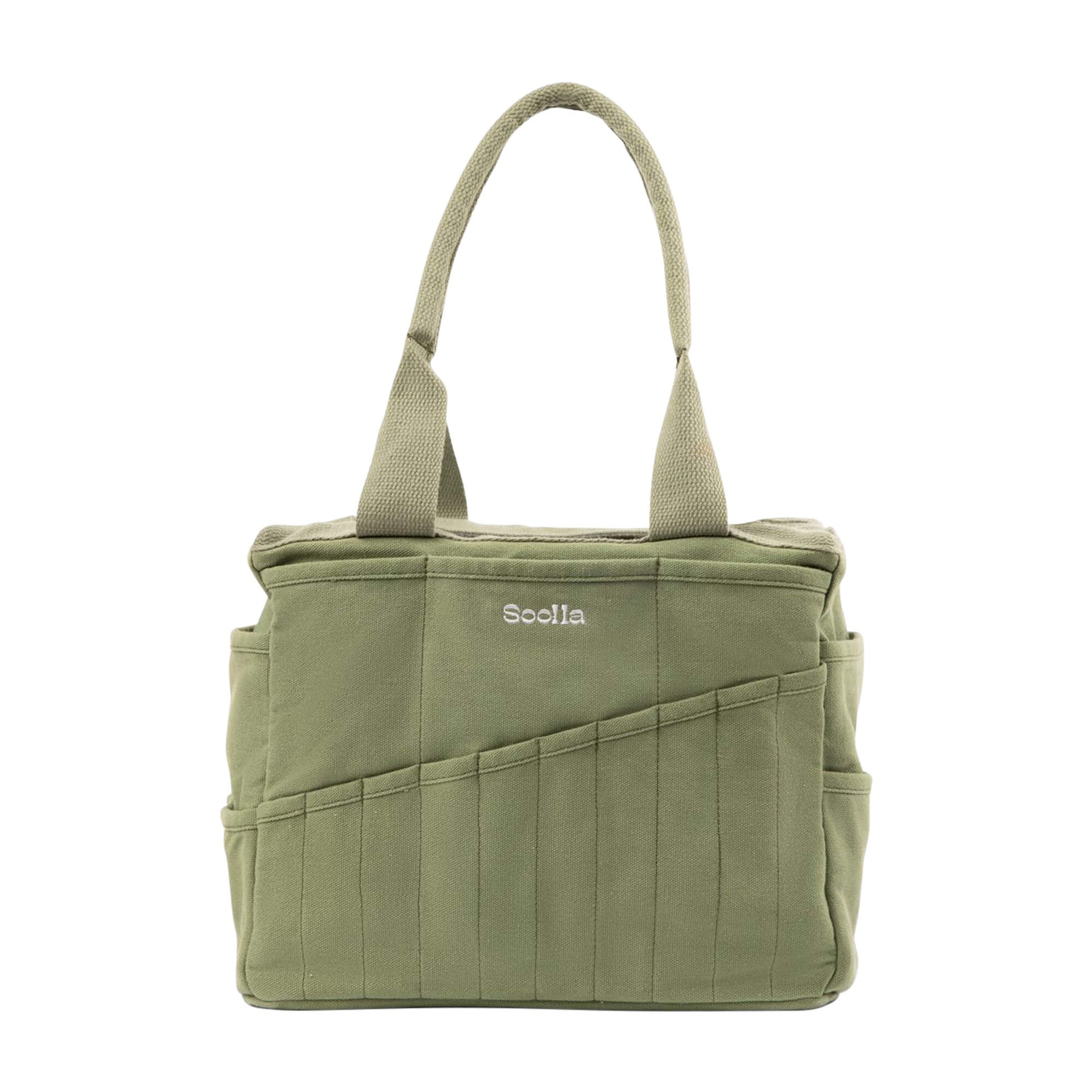 Sac d'artiste | Soolla Studio Bag | Vert Ganja - Soolla - millenotes