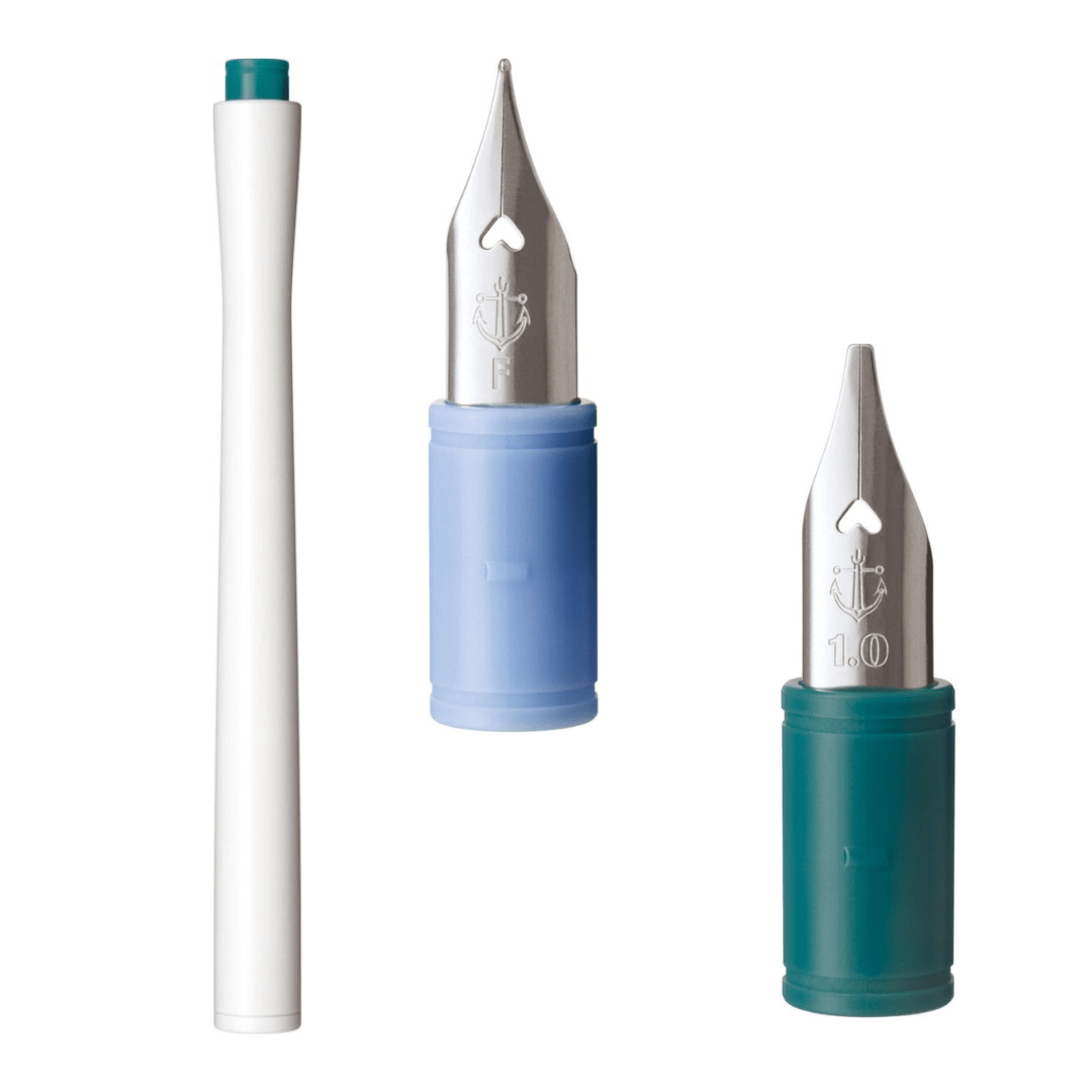 Sailor HOCORO Stylo plume Dip Pen Double | Blanc | Plume F+1.0 - Sailor - millenotes