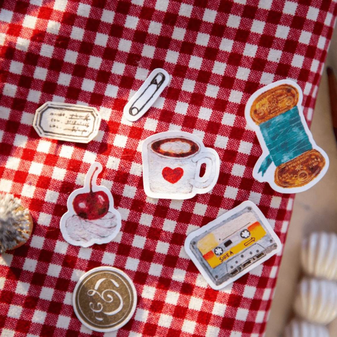 Set de stickers | OURS Studio | Life stuffs 2 - OURS Studio - millenotes