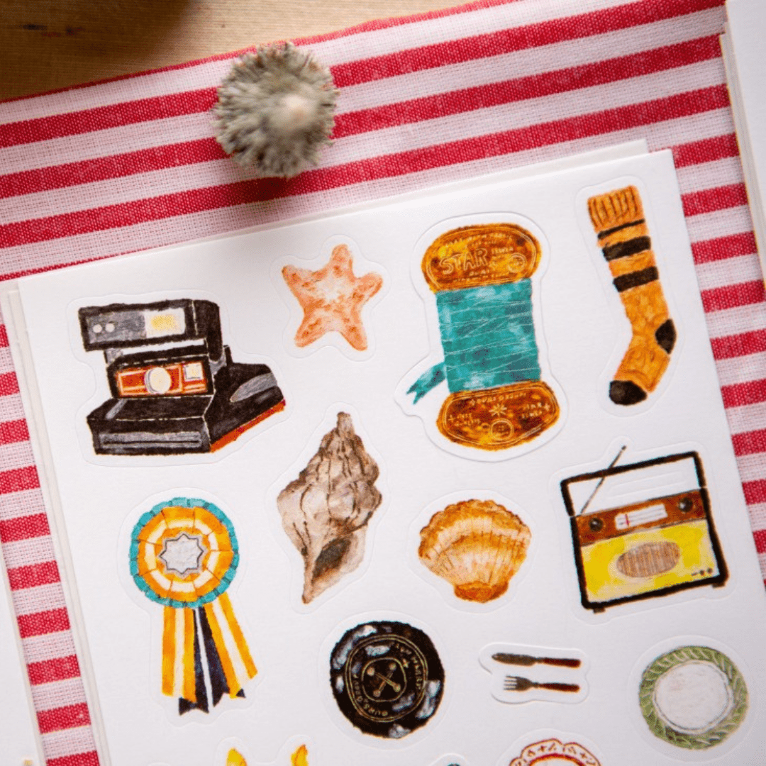 Set de stickers | OURS Studio | Life stuffs 2 - OURS Studio - millenotes