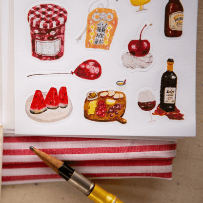 Set de stickers | OURS Studio | Life stuffs 2 - OURS Studio - millenotes