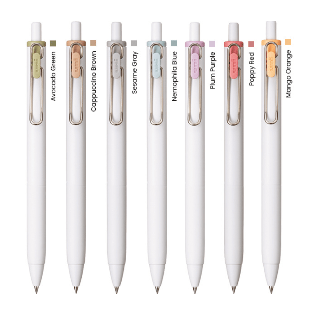 Set stylos à bille | Uni - Ball One Fika Color | Édition Limitée - MITSUBISHI PENCIL - millenotes