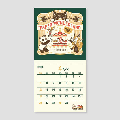 Shinnippon x Obi Wan | Calendrier mural 2026 - Shinnippon - millenotes