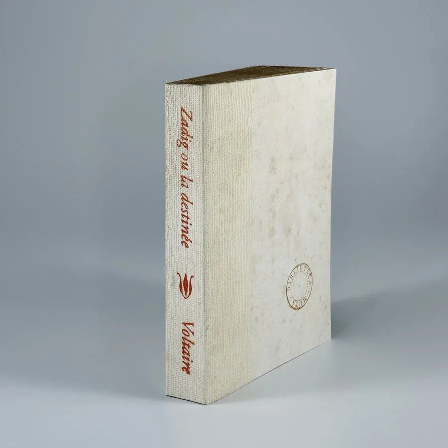 Slow Design | Carnet de notes BIBLIOTECA | Zadig ou la destinée - Slow Design - millenotes