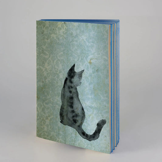 Slow Design | Carnet de notes CANVAS | 25 Grey Cat - Slow Design - millenotes