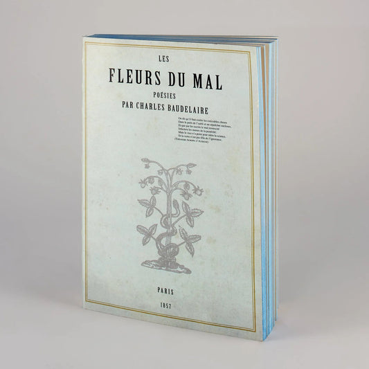 Slow Design | Carnet de notes LIBRI MUTI | Les fleurs du mal - Slow Design - millenotes