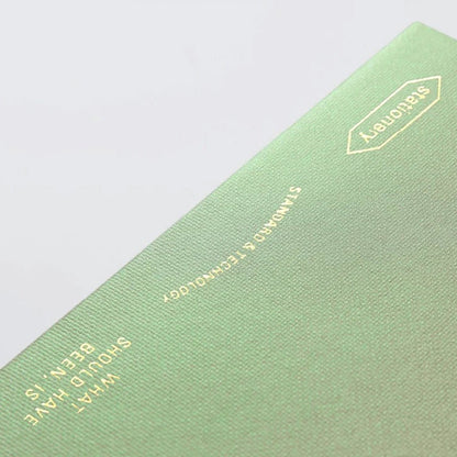 Stalogy | 1/2 Year Notebook | A5 Aurora Green | Quadrillé - STALOGY - millenotes
