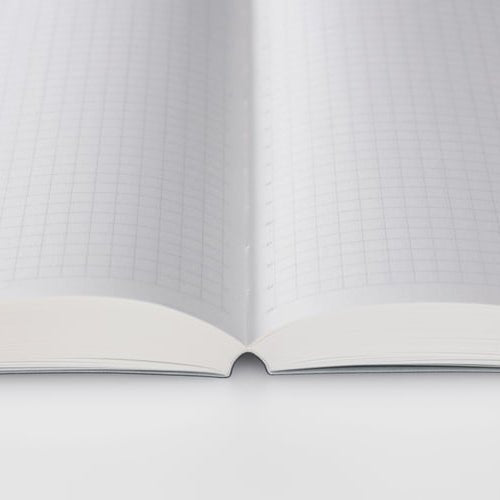 Stalogy | 1/2 Year Notebook | B6 Bleu | Quadrillé - STALOGY - millenotes